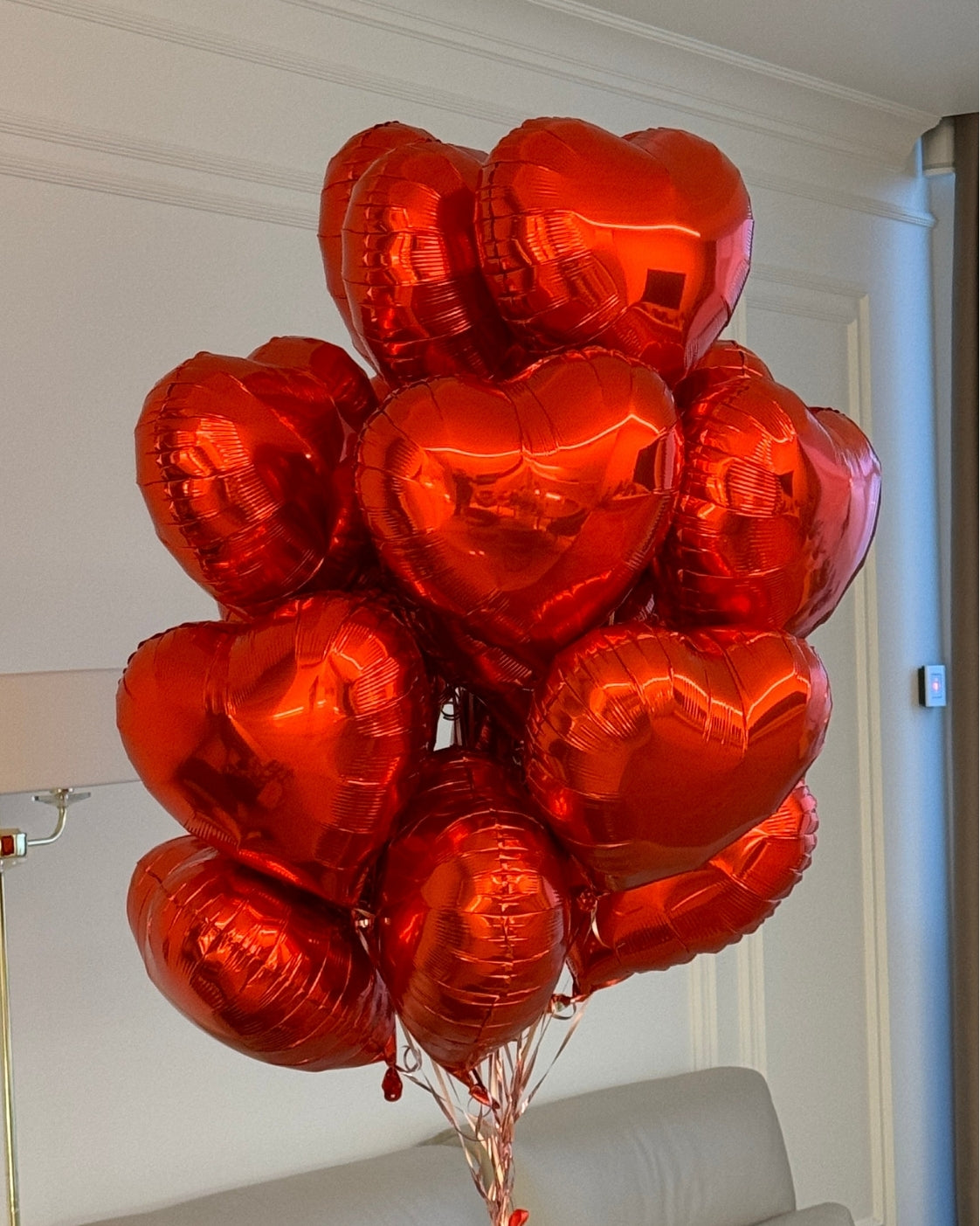 Red Heart Balloons