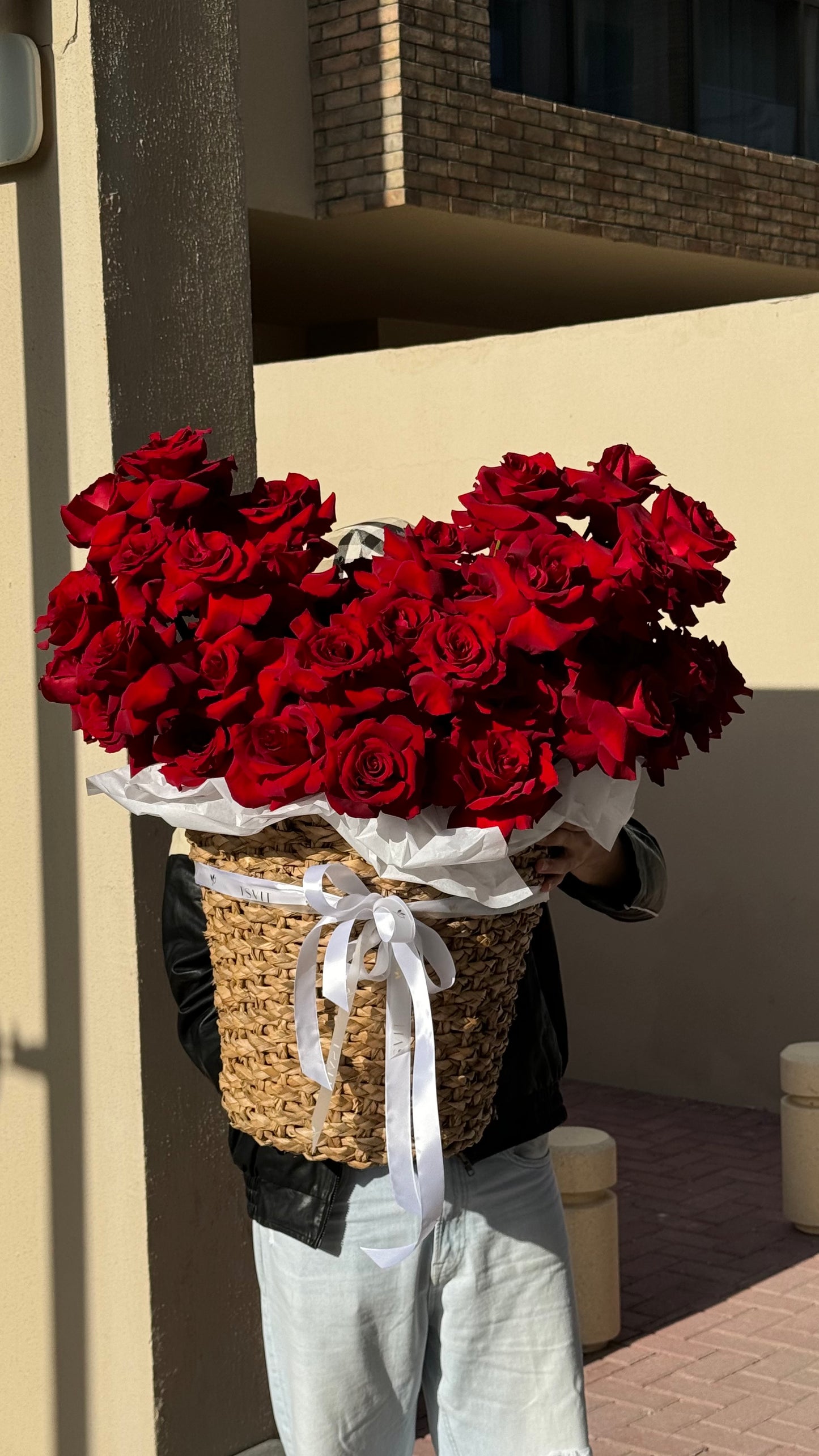 Red Poetry Basket