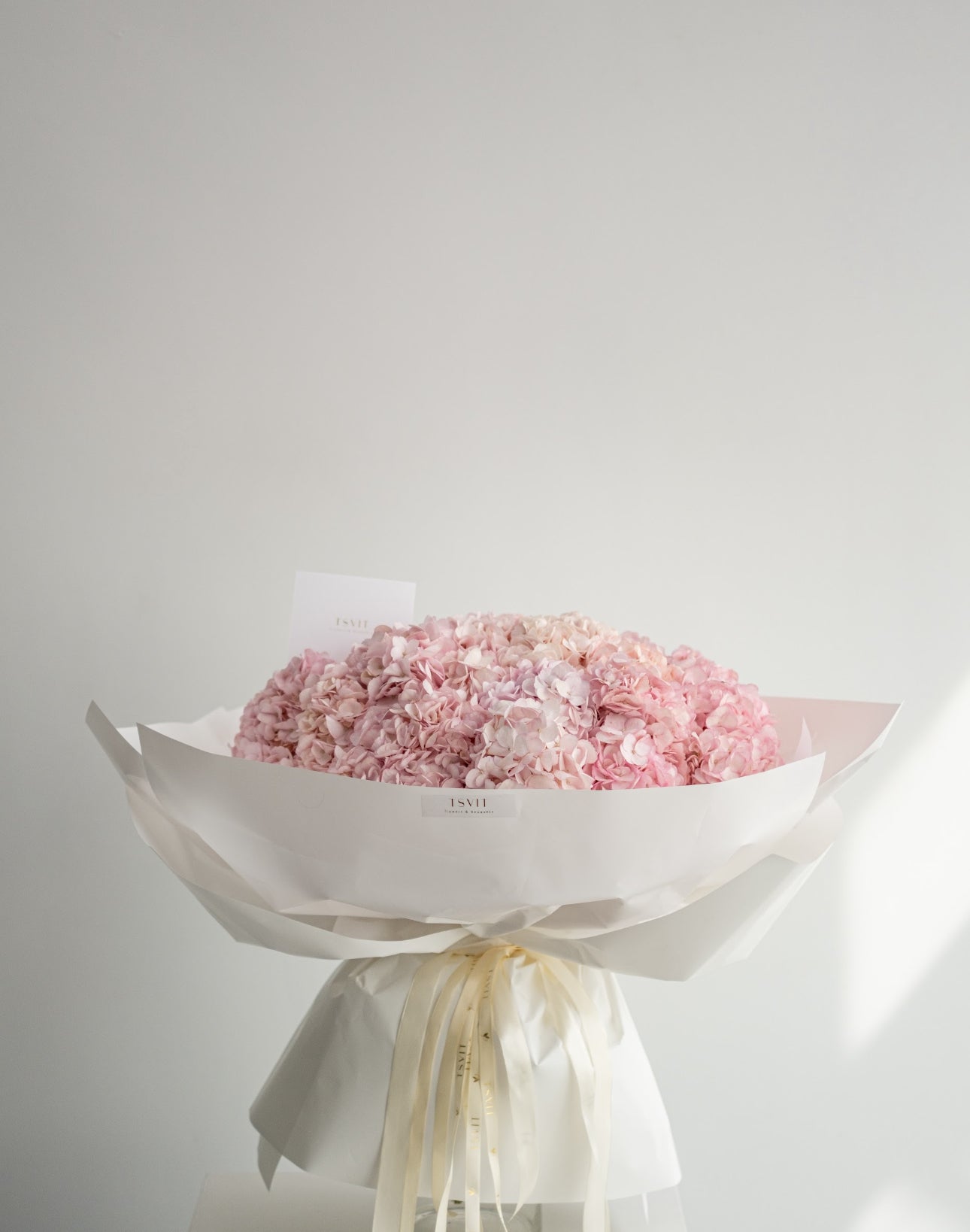 24. Hydrancea Pink Embrace Bouquet